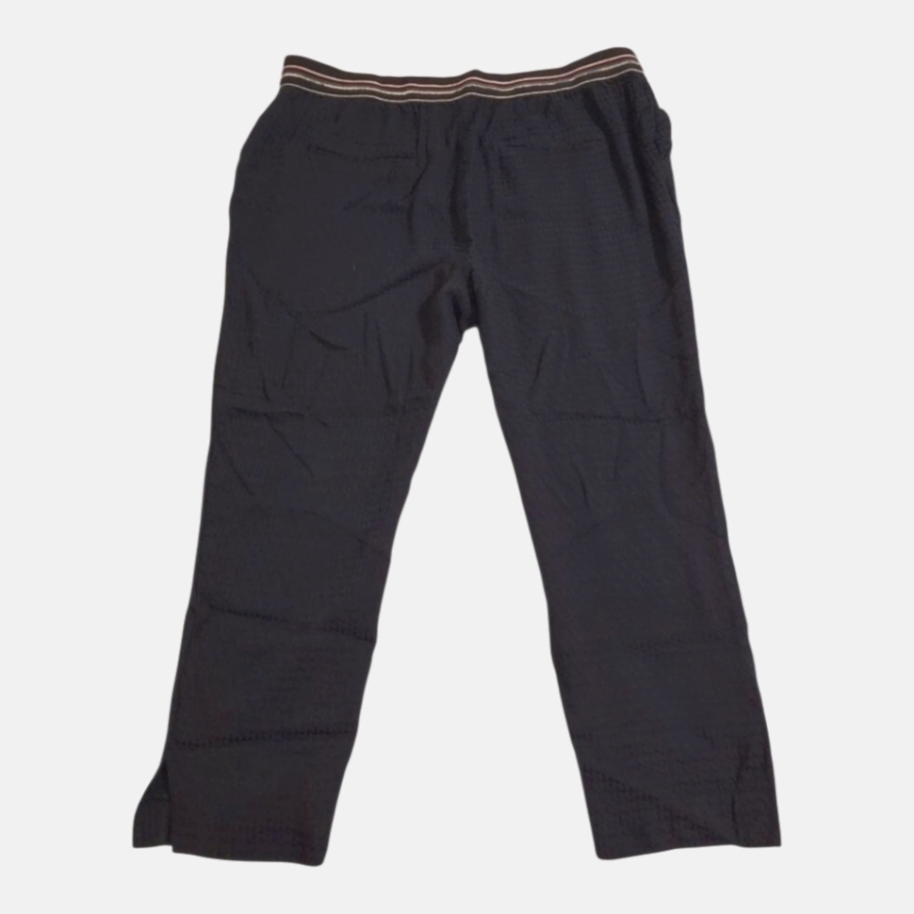 Anthropologie Women's The‎ Essential Pull-On Trouser Navy Size XL Pockets